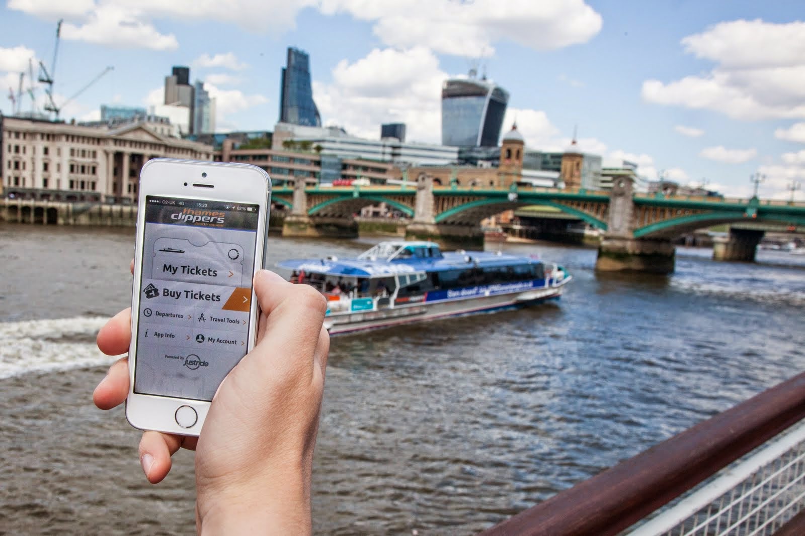 Thames Clippers Mobile Ticket App