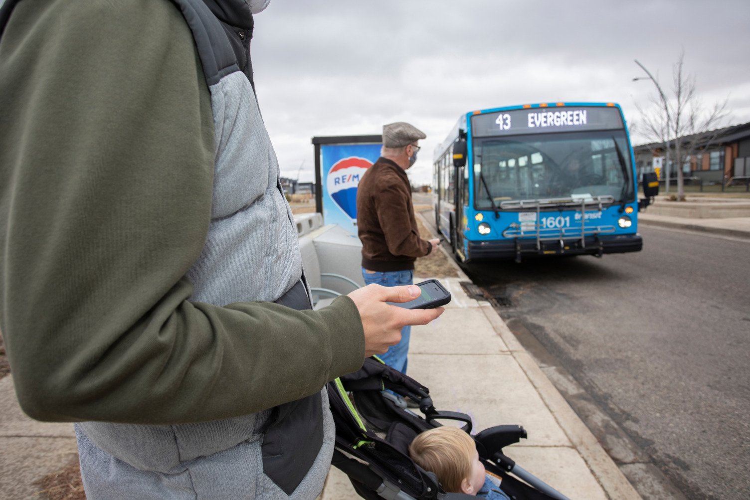 Saskatoon Transit buses