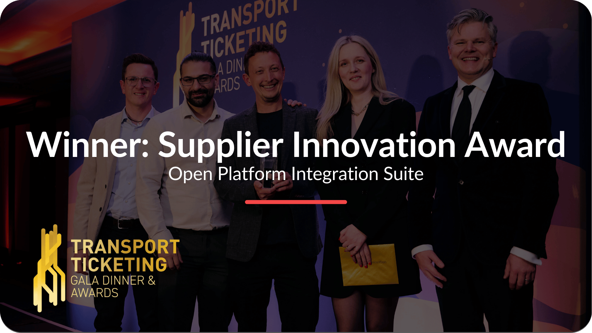 TTG Award Supplier Innovation