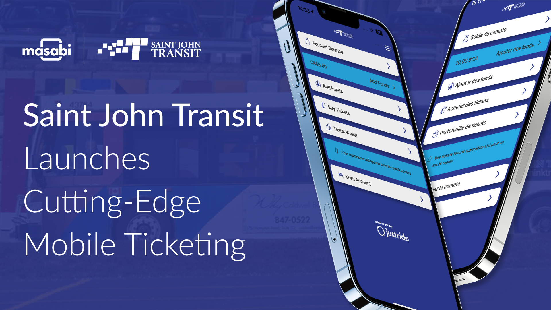 Saint John Transit Launches CuttingEdge Mobile Ticketing Solution