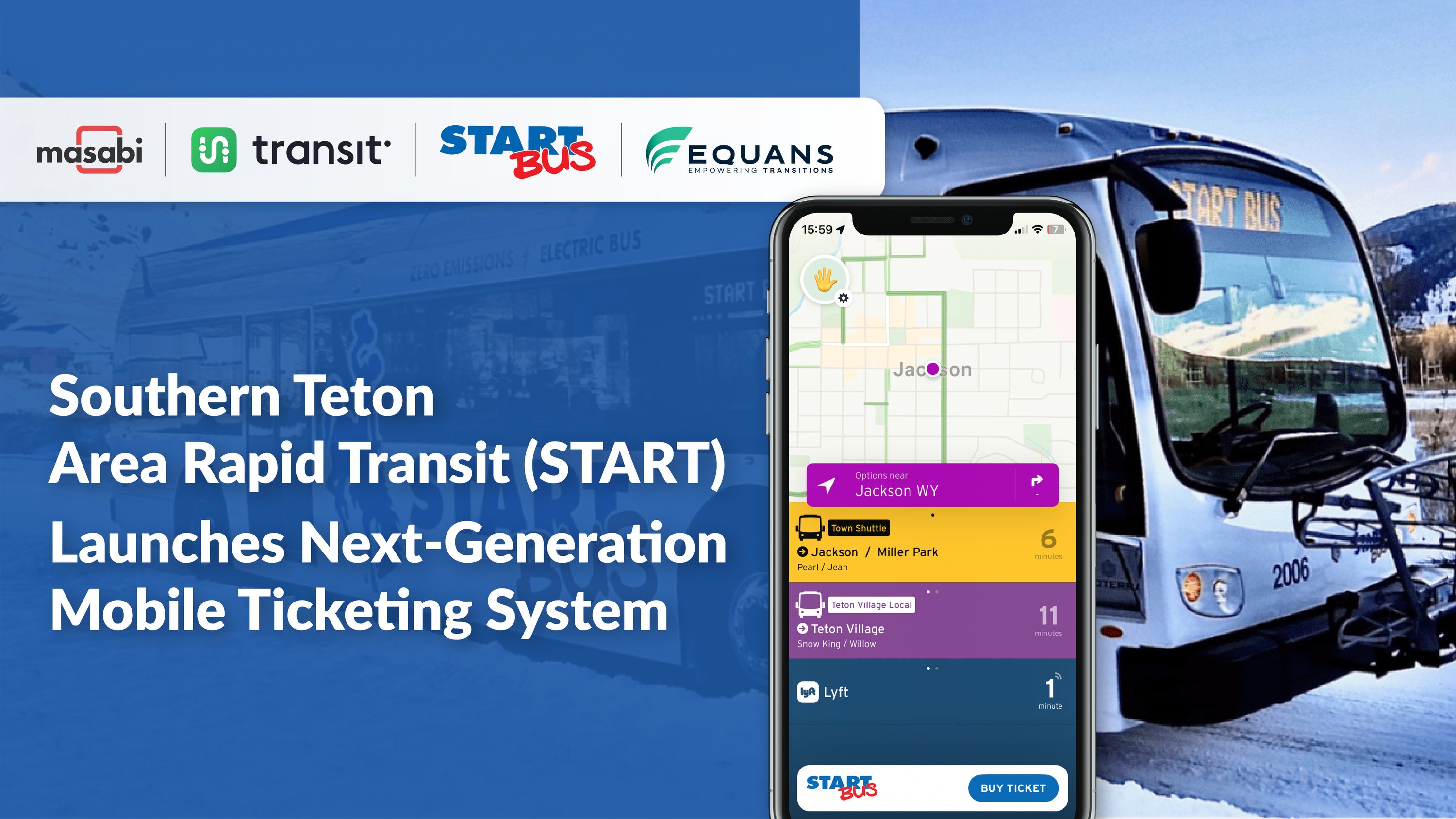 Jackson Wyoming’s Southern Teton Area Rapid Transit (START) Launches