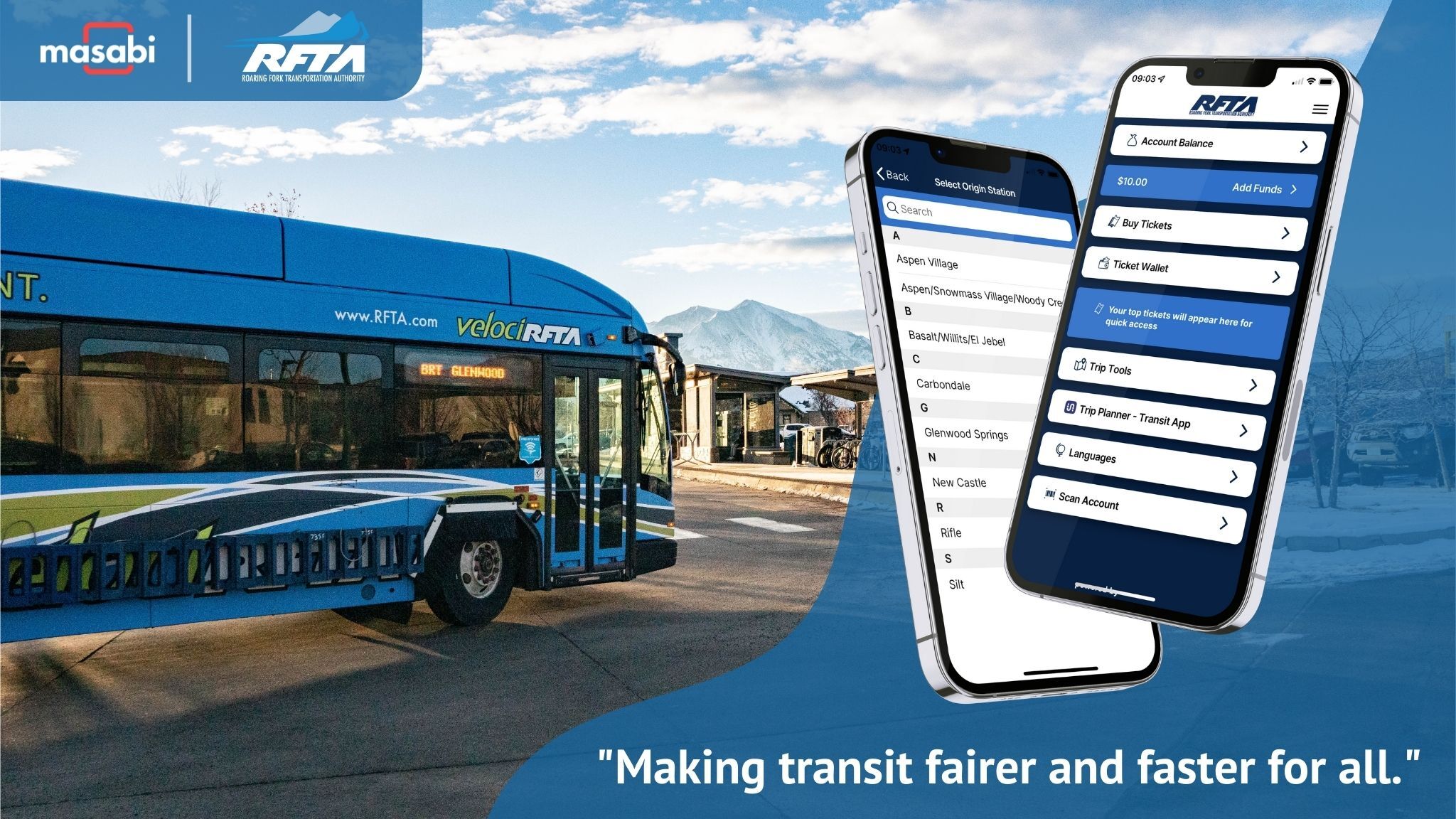 Making transit fairer and faster for all.”